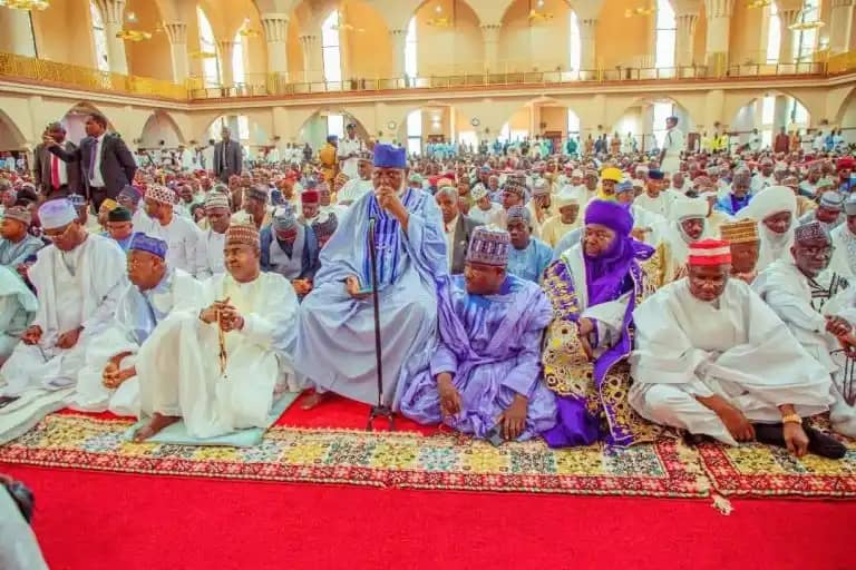 GANDUJE, KWANKWASO AVOID EACH OTHER AT ATIKU DAUGHTER WEDDING