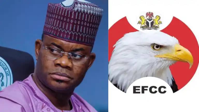 EFCC LAYS SEIGE  ATTEMPT TO ARREST EX – KOGI GOVERNOR YAHAYA BELLO MEDIA TEAM RAISE ALARM