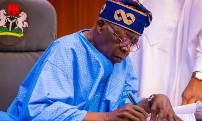 TINUBU WRITE NASS, SUBMIT 4 TAX REFORM BILLS