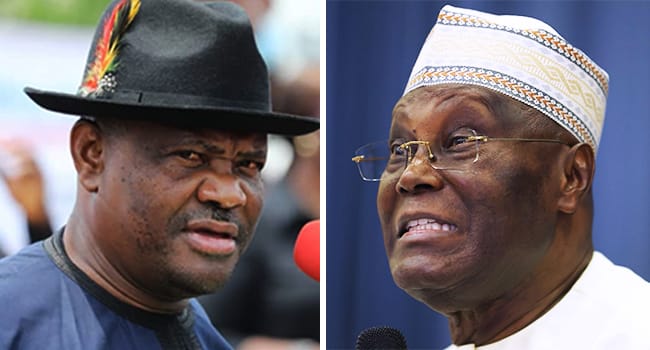 ATIKU BLASTS WIKE, SAYS RIVERS PEOPLE HAVE REJECTED SELF – SERVING GODFATHER